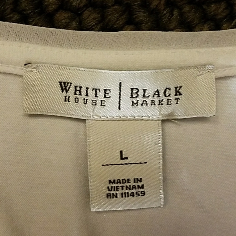 White House Black Market zebra print top - Picture 3 of 3